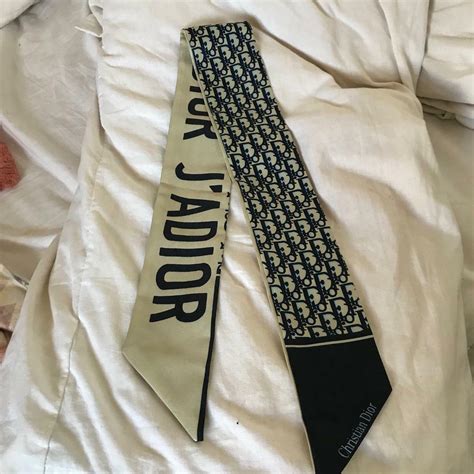 dior headband scarf